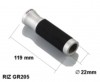Gripy RIZOMA Sport Line s uchycením lanek, 22mm,  zatá (2ks)